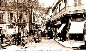 1409- Mostaganem - Place Gambetta et rue Matemore
